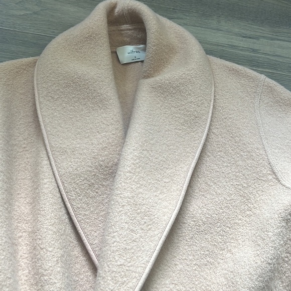 🔥WILFRED🔥 | Aritzia Charlize jacket in sandy beige 100% merino wool - Picture 8 of 15